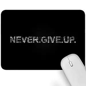 Never Give Up BW