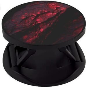 Eggshell Pop Mobile Holder (Red Stone Abstract )