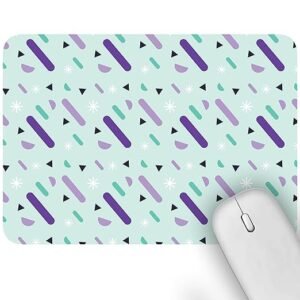 Artich Blue Violet Raining Object Gaming Mouse Pad