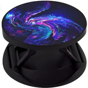 Eggshell® Pop Mobile Holder ( Colourful Gases Abstract)