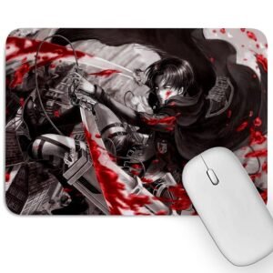 Artich Bloodshed Levi Ackerman Anime Gaming Mouse Pad
