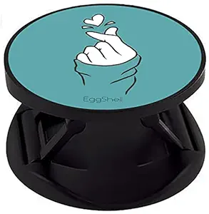 Navy Blue Heart in Hands